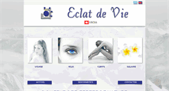 Desktop Screenshot of eclatdevie.com